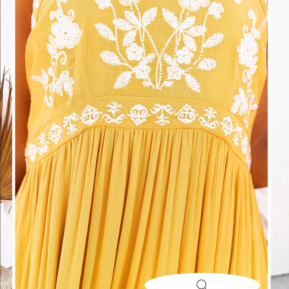 NWT Maxi Dress/Embroidered VICI/Medium/ Last One - Picture 5 of 16